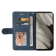 thumbnail image 2 of Allytech Google Pixel 8 Wallet Case with Cards Holder, Vintage PU Leather Flip Folio Stand Shockproof Anti-Scratch Slim Fit Cover for Google Pixel 8 - Blue, 2 of 7