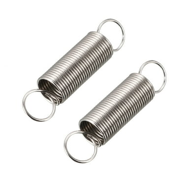 Unique Bargains Spare Parts 0.24" OD x 0.02" Wire Dia x 1" Long Extension Spring 20Pcs