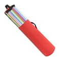 thumbnail image 4 of Wrapping Paper Storage Organizer Bag,600D Nylon PVC Clear Bag with Handles and Zipper Top for Gift Wrap and Ribbons,101.5*22.5CM, 4 of 5