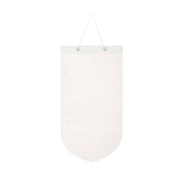 Organizador de almacenamiento de broches para colgar en el tablero de exhibición de broches montado Blanco