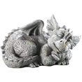 thumbnail image 1 of Drakträdgårdsstaty Harts Drakefigurer för heminredning Dungeons and Dragons Fantasy Art (9,06x5,12x5,51tum), 1 of 2