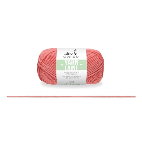 Needle Crafters Acrylic Yarn Rose