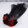 thumbnail image 4 of 3 Pcs Bandeaux Voile de Rose pour Halloween, 4 of 9