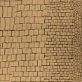thumbnail image 1 of Ahgly Company Indoor Square Solid Brown Modern Area Rugs, 6' Square, 1 of 4