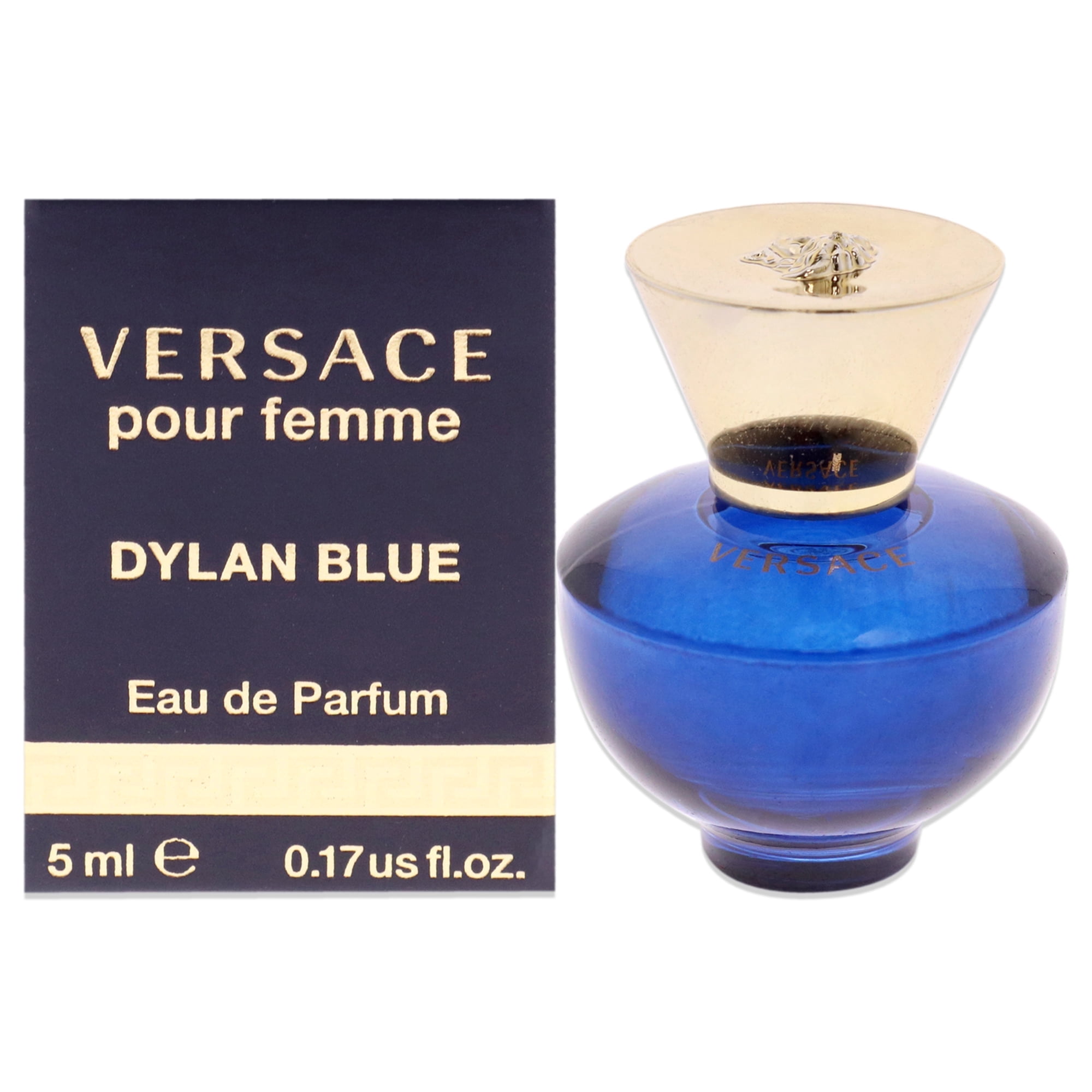 Versace Dylan Blue Pour Femme Eau De Parfum Spray, 1.7 Oz, Perfume