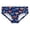 2Dark Blue, variant on lnmuld Independence Day Girls Print Swim Briefs Patriotic Kids Bikini Bottoms Size:5-6 Years