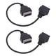 thumbnail image 2 of 1 par de cable de diagnóstico OBD2, conector de adaptador de diagnóstico ligero portátil negro de 14 pines a 16 pines para coche, 2 of 5