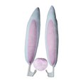 thumbnail image 4 of Transemion Trendy Car Decoration Accessory Bunny Ears Set Nose Easy Installation Style A 1Set, 4 of 6