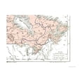 thumbnail image 4 of Historic Map - North America Russian Lands - Cortambert 1880 - 30.39 x 23 - Vintage Wall Art, 4 of 5