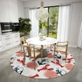 thumbnail image 5 of Addison Rugs Harpswell AHP34 Red 8' x 8' Indoor Outdoor Area Rug, Easy Clean, Machine Washable, Non Shedding, Bedroom, Living Room, Dining Room, Kitchen, Patio Rug, 5 of 5