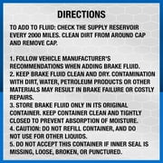 Super Tech DOT 3 Brake Fluid, 32 oz