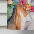 thumbnail image 4 of American Foxhound Luau House Flag 28 in x 40 in, 4 of 5