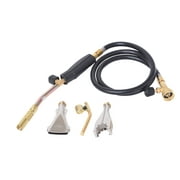 Flame King Propane Torch 6,000 BTU Kit w/ 3 Burners for Soldering, Thawing and Pipe Repairs