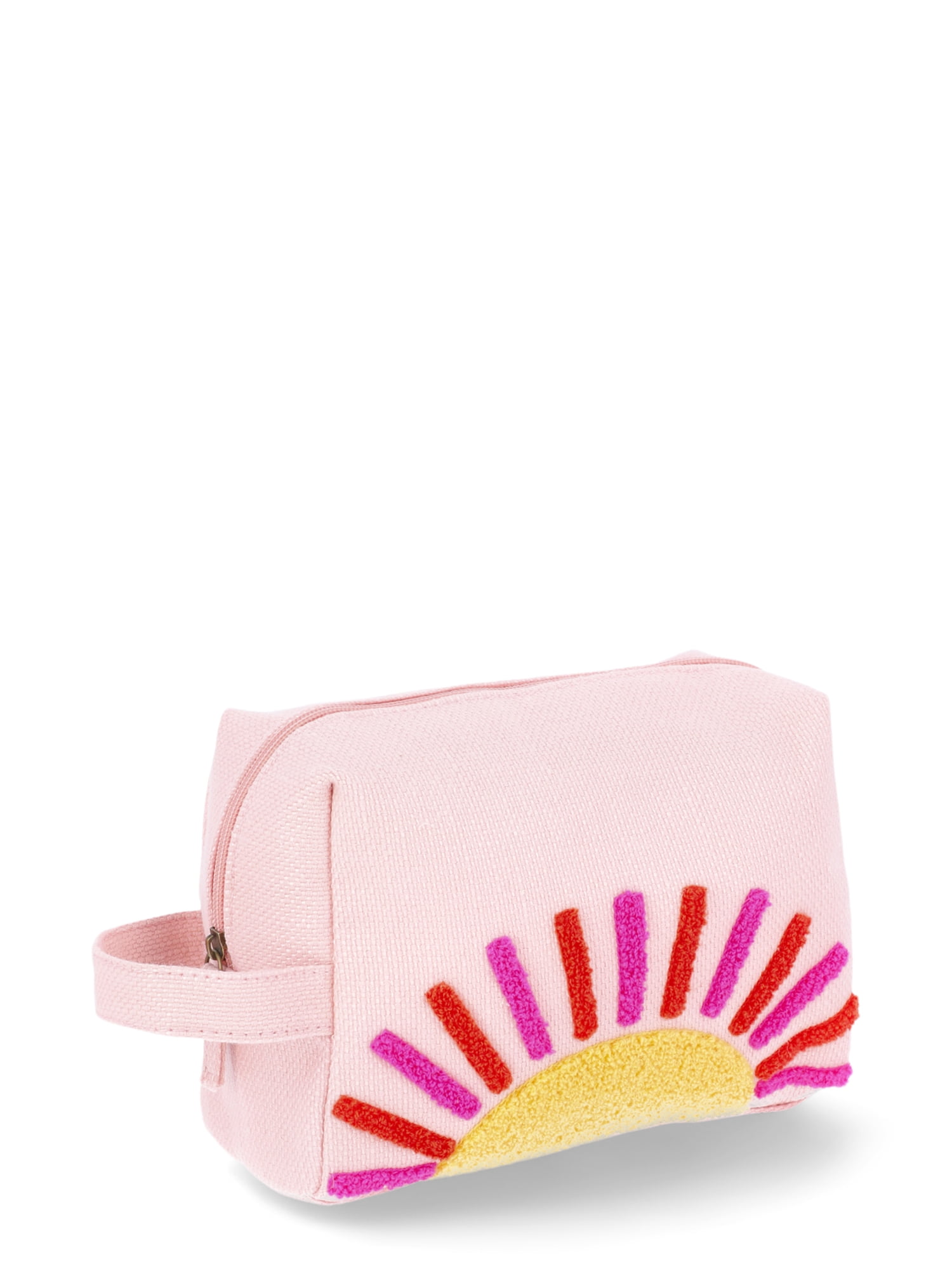 No Boundaries Woven Sunshine Pouch, Pink