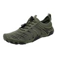 thumbnail image 2 of KANG Fashion Couples' Five-Toe Water Shoes for Men & Women, Lightweight Flexible Beach Swimming Diving River-Trekking Hiking Shoes Army Green 39, 2 of 7