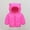 Hot Pink, variant on Herrnalise Toddler Baby Kids Girls Soft Sweater Coat Winter Thick Warm Button Hooded Windproof Coat Boy Black Trench Coat,clearance under 10