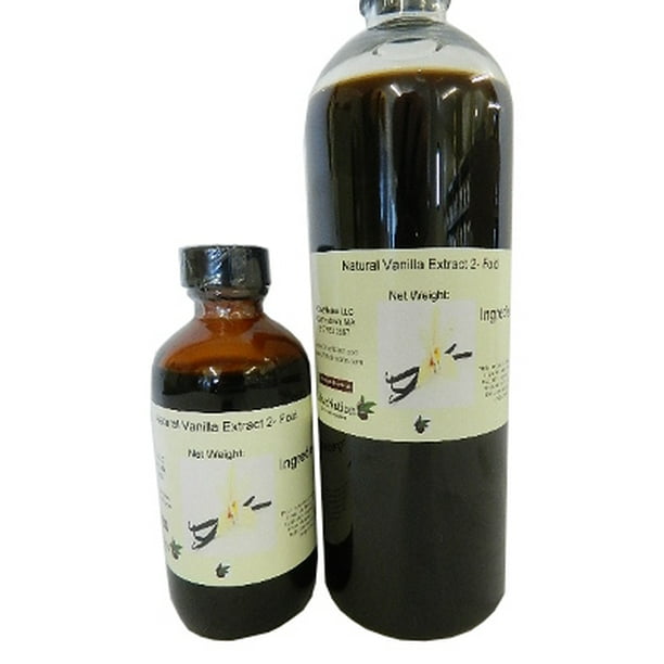 OliveNation Natural Vanilla Extract 2 Fold, 16 oz