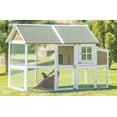 thumbnail image 2 of Zylina Superior Hen House Wood Chicken Coop for Chickens 84" x 40" x 57", 2 of 9