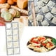 thumbnail image 3 of Juego de 8 Moldes para Ravioles. Incluye Prensa para Ravioles, Raspador de Masa, Máquina para Hacer Dumplings, Cortador para Ravioles y Herramienta para Hacer Pasta., 3 of 6