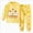 Yellow, variant on Kids Cozy Rayon From Bamboo Long Sleeve Pajamas Set Soft Stretchy Sleepwear Clothes For Girls Boys Cute Printed PJs 6-12 Months 12-24 Months 2t 3t 4t 5t 6t 7t 8t 9t Children(Light Yellow,5-6 Years)
