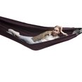 thumbnail image 1 of Deluxe Brazilian Style Double Hammock - Pink Black, 1 of 5