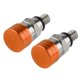 thumbnail image 3 of 4 válvulas de purga de aire de horquilla de motocross M4X7 mm para 85 125 144 200 250 300 350 450 EXC XC XCW Válvula de tornillo naranja, 3 of 3