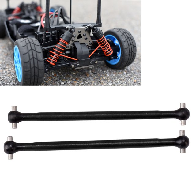 1/8 RC Car Rear Drive Shaft, RC Car Rear Drive Shaft Steel 101.5mm 2Pcs High Carrying Capacity for ZD Racing 08421 08427