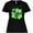 AB-Black, variant on Inktastic Painted Clover Patch Shamrocks for St. Patricks Day Women's Plus Size T-Shirt