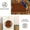 thumbnail image 4 of 1PC Ornate Regional Carpet Local Carpet, Lightweight Washable Easy-to-Manage Carpet Mat Festival Gift, Suitable for Living Room, Bedroom, Dining Room, Office, Balcony, Room Accessones, 4 of 8