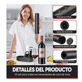 thumbnail image 4 of Sacacorchos De Vino Eléctrico 4 En 1 Con Base Kit Sacacorcho Malubero Negro, 4 of 5