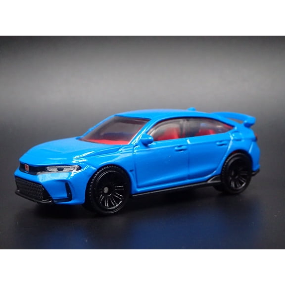 Open Box 2022-2025 HONDA CIVIC TYPE R 1:64 SCALE COLLECTIBLE DIORAMA DIECAST MODEL CAR