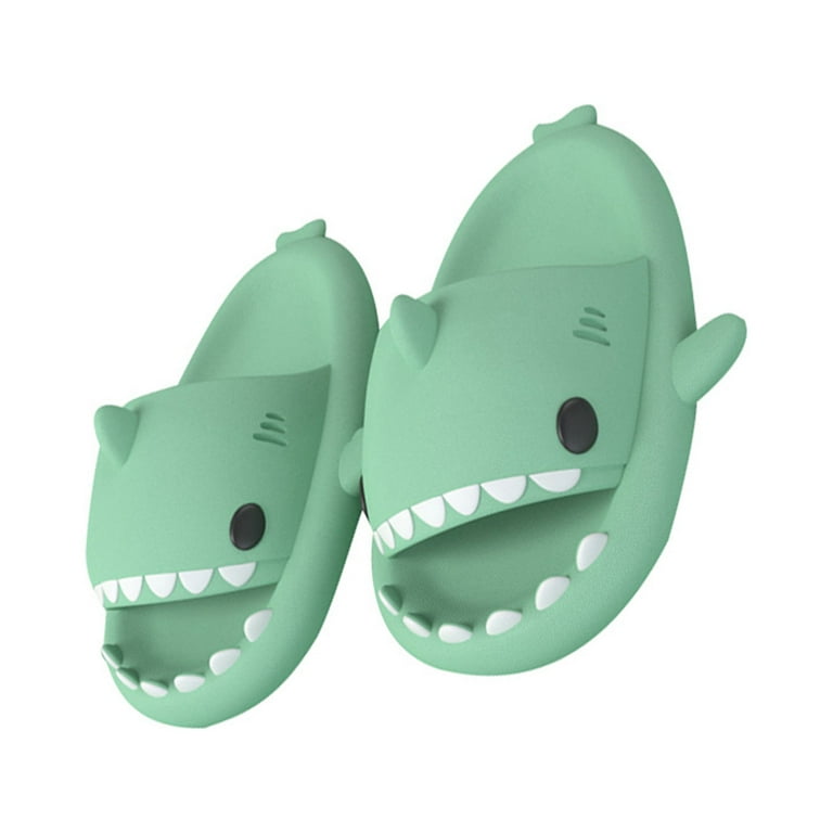 Unisex Shark Slides Slippers Cute Anti-Slip Sandal Cartoon Shark