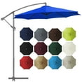 thumbnail image 3 of TNOBHG Uv Protective Umbrella Fabric Outdoor Garden Table Parasol Umbrella Replacement Canopy Cover Fabric Uv30 Protection Fade-resistant Easy to Clean, 3 of 8