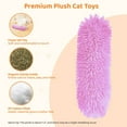 thumbnail image 5 of 3Pcs Catnip Toys, Interactive Cat Kicker Toys, Soft Plush PP Cotton Stuffed Pillows for Cats Kittens, Indoor Plush Toys to Promote Chewing, Exercising, 5 of 8