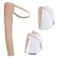 thumbnail image 3 of Compression Sleeve, Elastic Polyurethane Close Fitting Lymphedema Sleeve Anti Edema Anti Slip With Shoulder Strap For Surgery Recovering, 3 of 7
