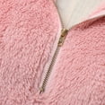 thumbnail image 2 of Vedolay Hoodies for Women Casual Hoodies Long Sleeve Solid Lightweight Pullover Tops Loose Sweatshirt,Pink XL, 2 of 5