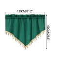 thumbnail image 7 of DcGZvy Valances for Windows Short Curtain Panel Elegant Valance for Kitchen, Living Room, Bedroom, Bathroom Blackout Window Valance Home Window Decoration, 7 of 7