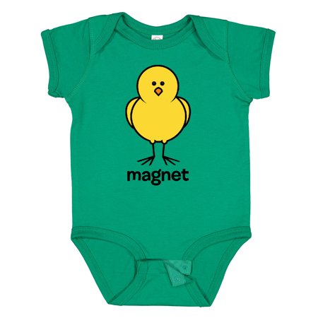 

Inktastic Chick Magnet Gift Baby Boy Bodysuit