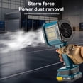 thumbnail image 2 of Potente Ventilador Aire Chorro Inalámbrico Air Duster Turbo Viento Ajustable Potencia para Teclado La Computadora, 2 of 9