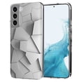 thumbnail image 1 of TalkingCase Thin Slim Case Compatible for Samsung Galaxy S22 5G, Geometric Shapes 17 Print, Lightweight, Flexible, Soft, USA, 1 of 7