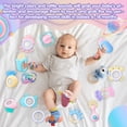 thumbnail image 7 of KABOER 16PCS Baby Rattles 0-6 Months, Baby Wrist Rattles & Foot Finders Sock, Newborn Hand and Foot Rattles/Teething Toy, Educational Development Infant Toys, Baby Toy Socks and Baby Wrist Rattles, 7 of 7