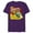 Purple, variant on Marvel Eat The Universe X-Men Iceman Telepathic Tonic - Short Sleeve Blended T-Shirt for Adults - Customized-Yellow