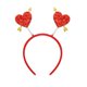 thumbnail image 1 of Diadema de corazón con purpurina roja, accesorio para el cabello para Halloween, fiestas, bodas, cumpleaños y disfraces., 1 of 8
