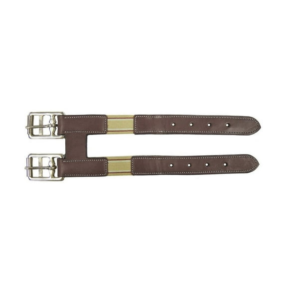Paris Tack English Leather Elastic Girth Extender- 13"