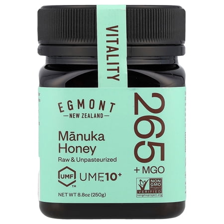 Vitality Maunka Honey UMF10+ MGO265+ 8.8oz  Raw & Unpasteurized Manuka Honey  Non GMO Project Verified