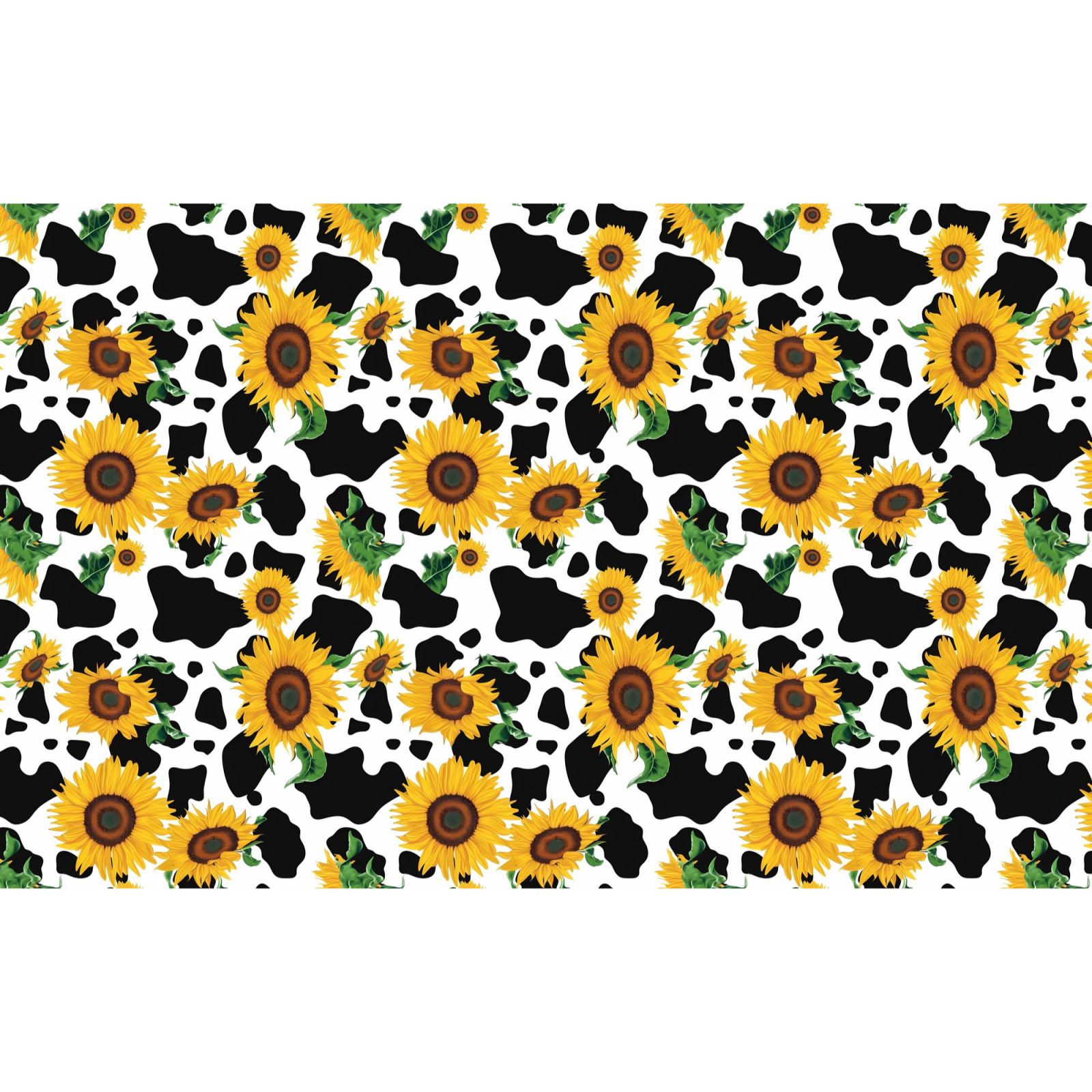 Rateoe Cute Cow Print Sunflower D Pattern Canvas College Laptop Backpack,Travel Daypack,Durable Rucksack Travel Notebook Bag School Backpack Book Bag for Men Women-Small