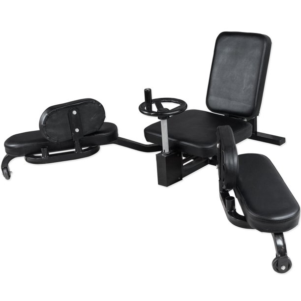 Valor Fitness CA27 Leg Stretch Machines with Adjustable Wheel and Gear