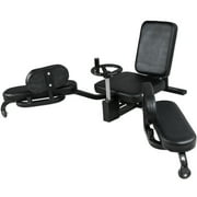 Valor Fitness Leg Stretcher Machine Adjustable Leg Split Flexibility Trainer Equipment - 180 Degrees - Max Weight 300 lbs
