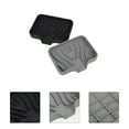 thumbnail image 3 of 3 Pieces Soap Dish Drain Soap Drainer Soap Tray 12.2X10X2.2CM, 3 of 8