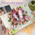 thumbnail image 7 of CCOCC 3D Pop Up Birthday Cards for Women-Beautiful Butterfly&Flower Greeting Card with Envelope-Perfect Mother'S Day,Wife,Mom,Sister,Friend Gift-Handmade 3D Paper Art Card, 7 of 7